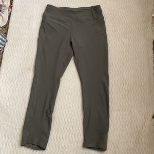 Olive work out pants/ pink legging both for $20